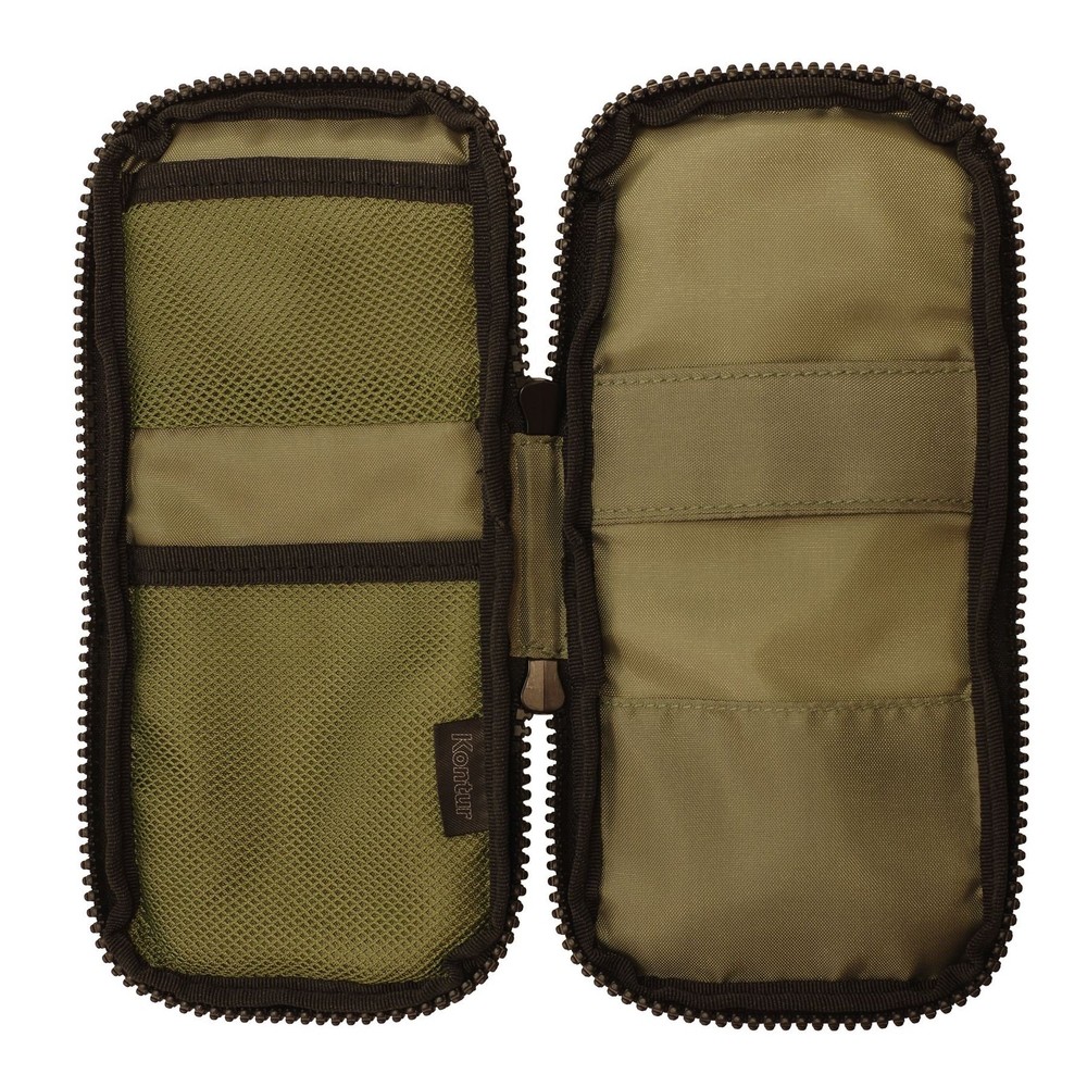 [Delfonics] Contour round pen case (greige)