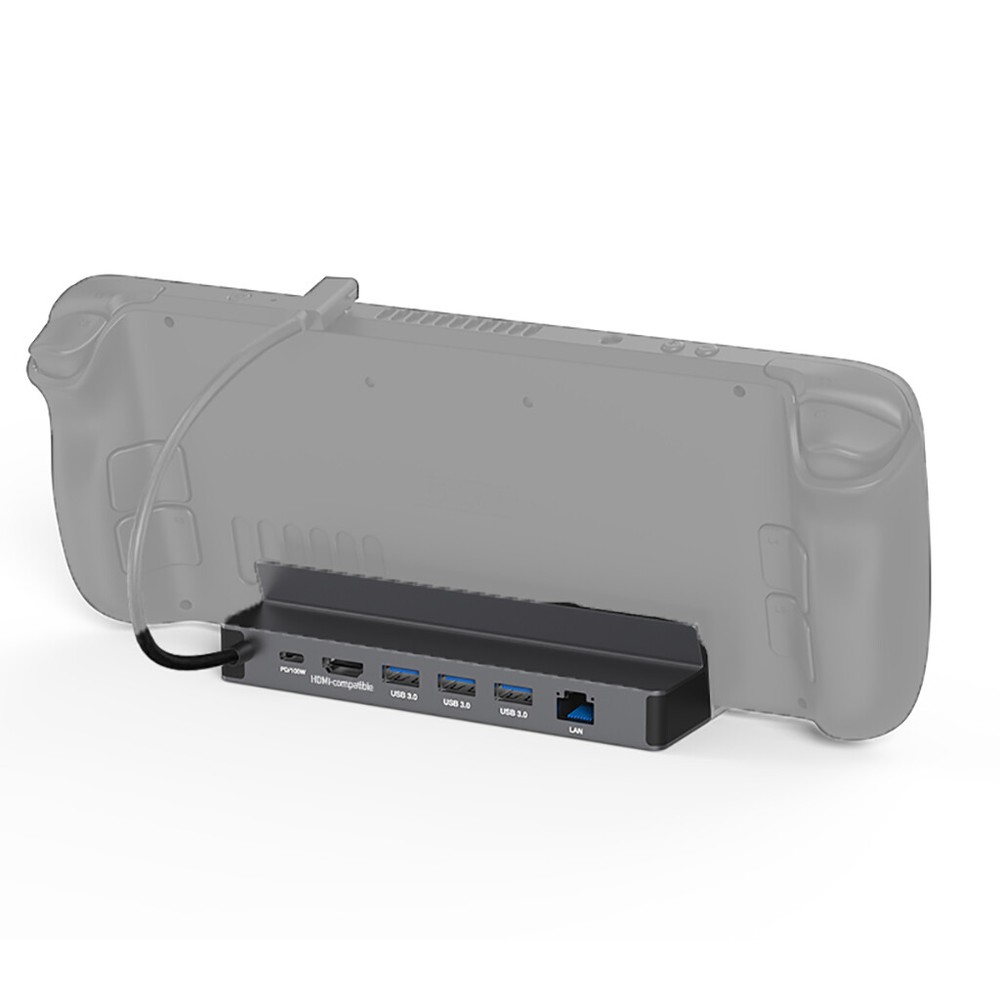 Gaming Console Docking Station Stean Deck/ROG/Switch Handheld Station Converter