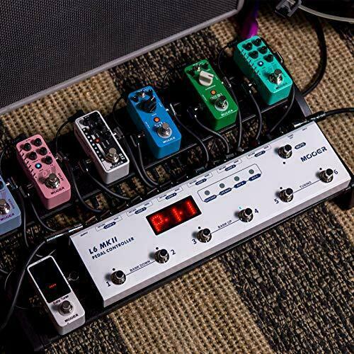 MOOER Pedal Controller L6 MKII Programmable Loop Switcher New Release