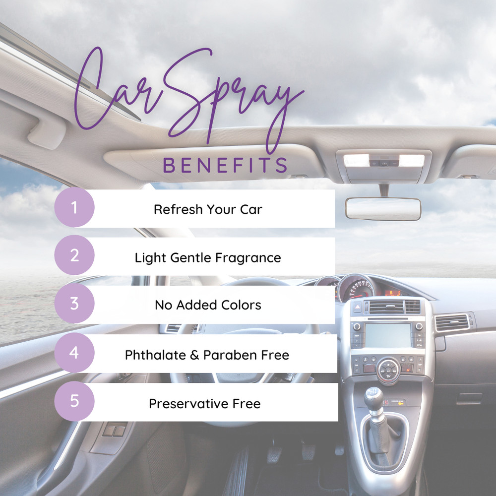 Violet Fields Car Spray by Eclectic Lady