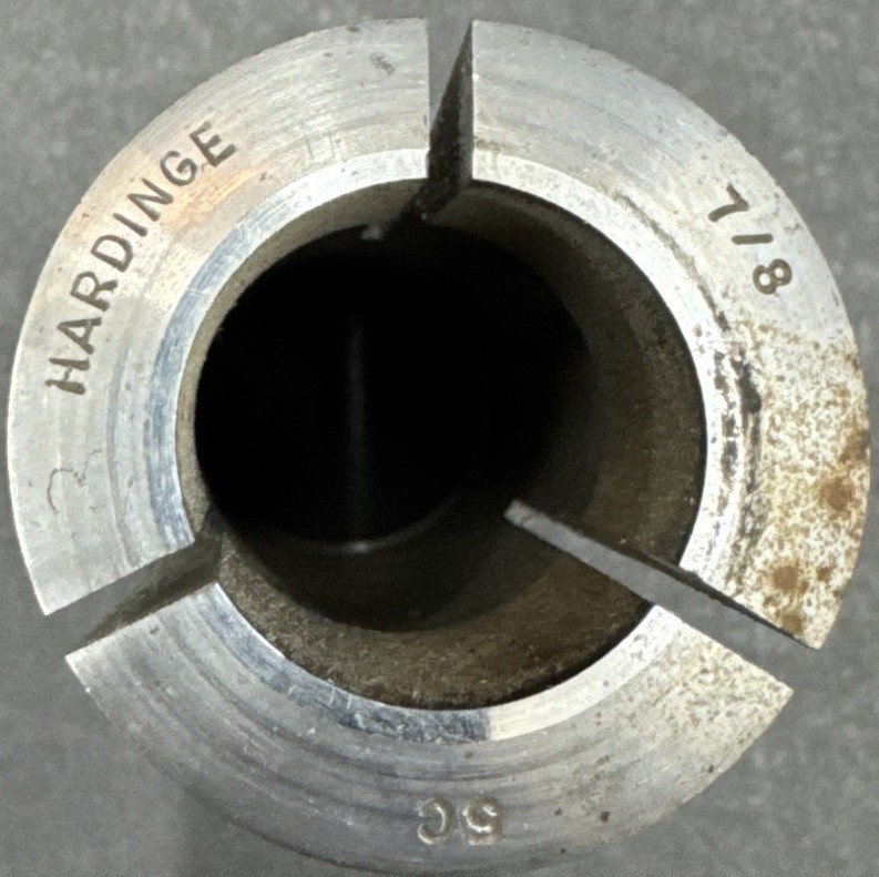 HARDINGE 5C COLLET with Internal Threads - 7/8"
