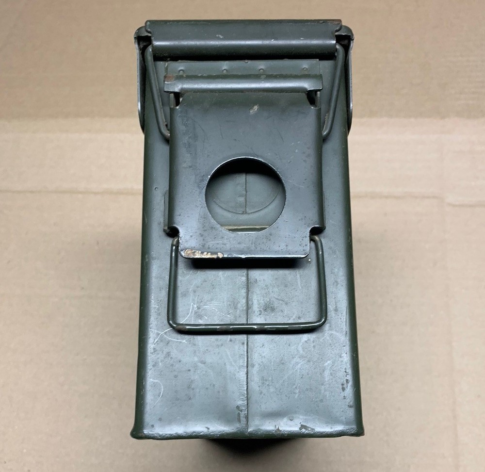 US Military .30 Cal 7.62 Ammo Box Can