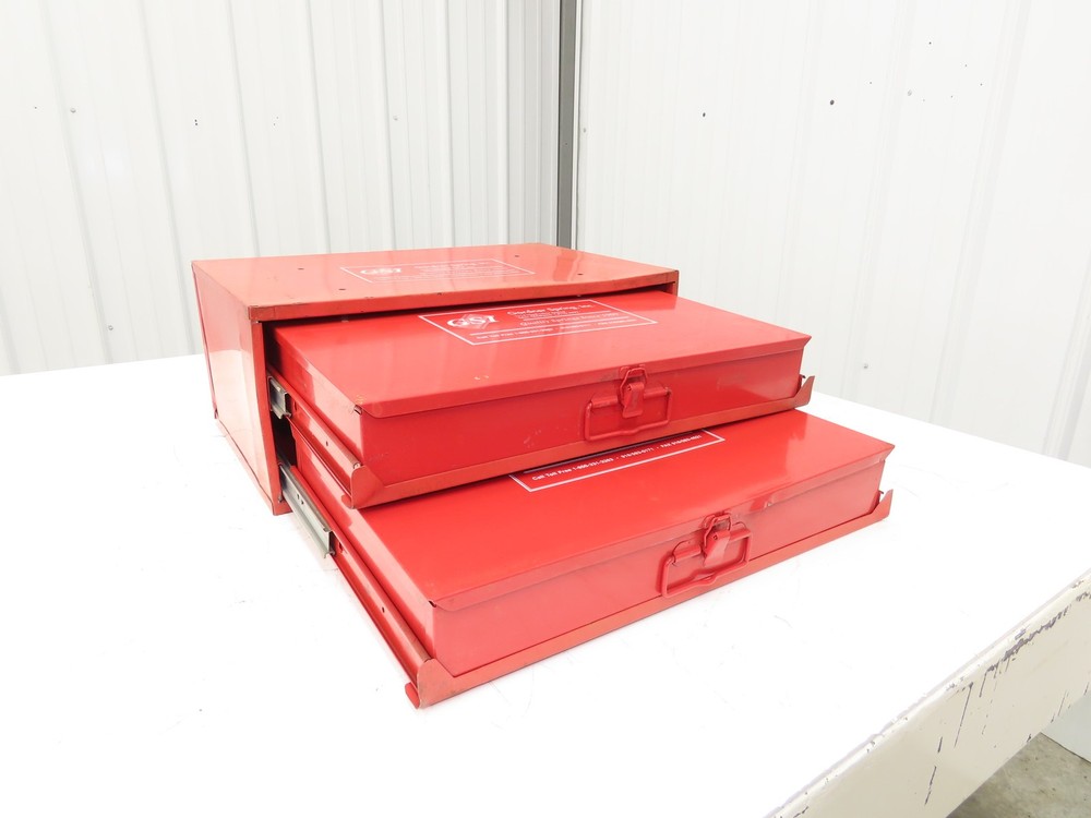 Gardner Spring Assorted Compression Spring Organizer 2 Drawer Tool Box Only