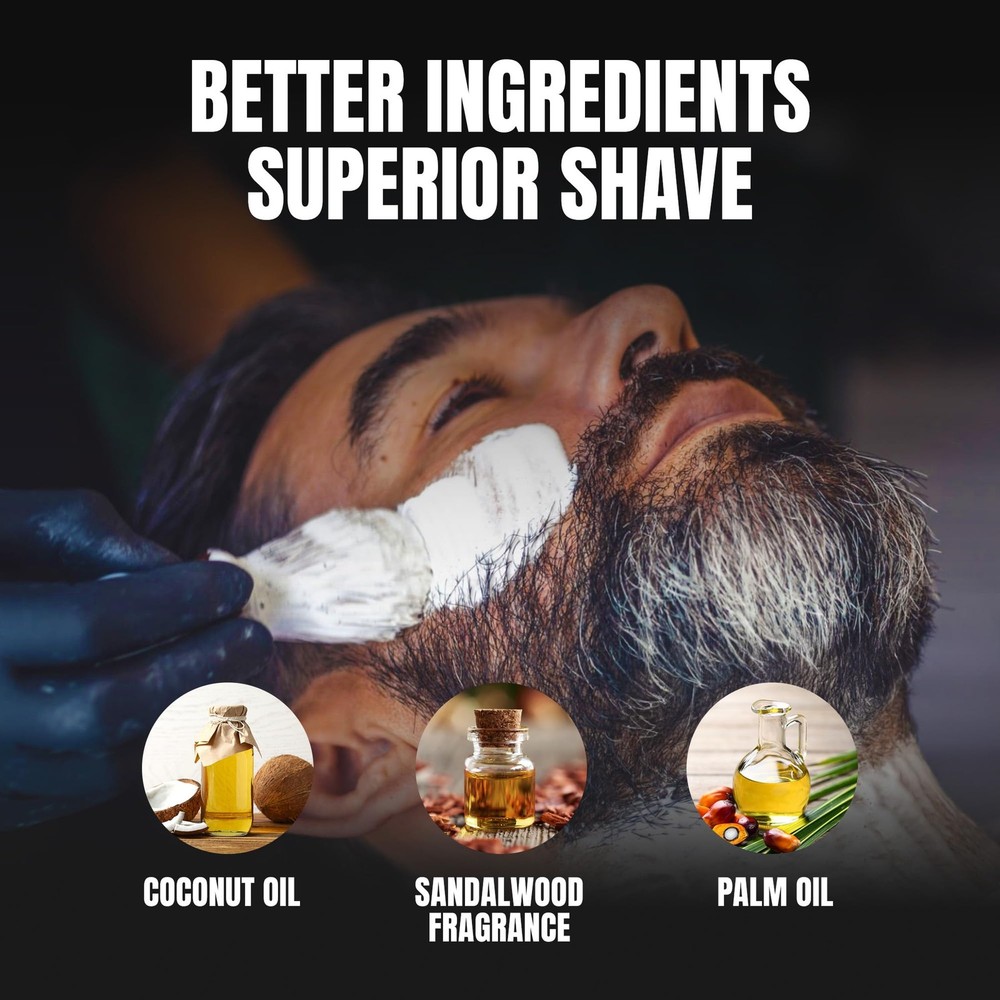 Wool Fat Shave Soap Refill for Smooth Shaving Experience