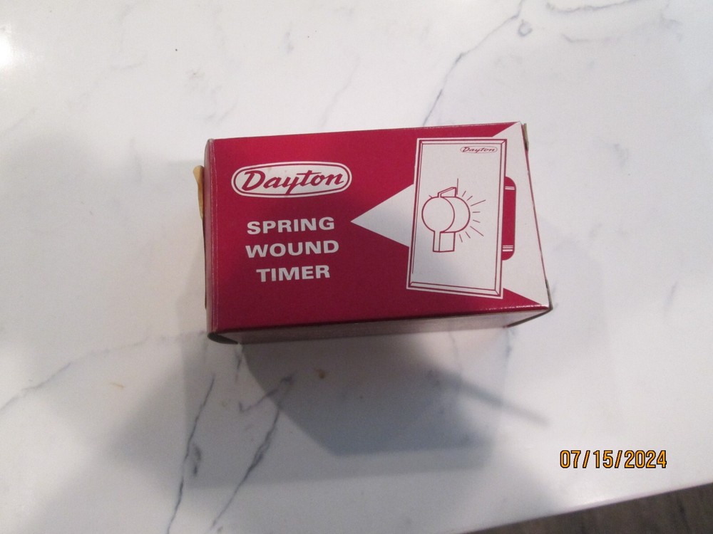 Dayton Spring Wound Timer 6X546B