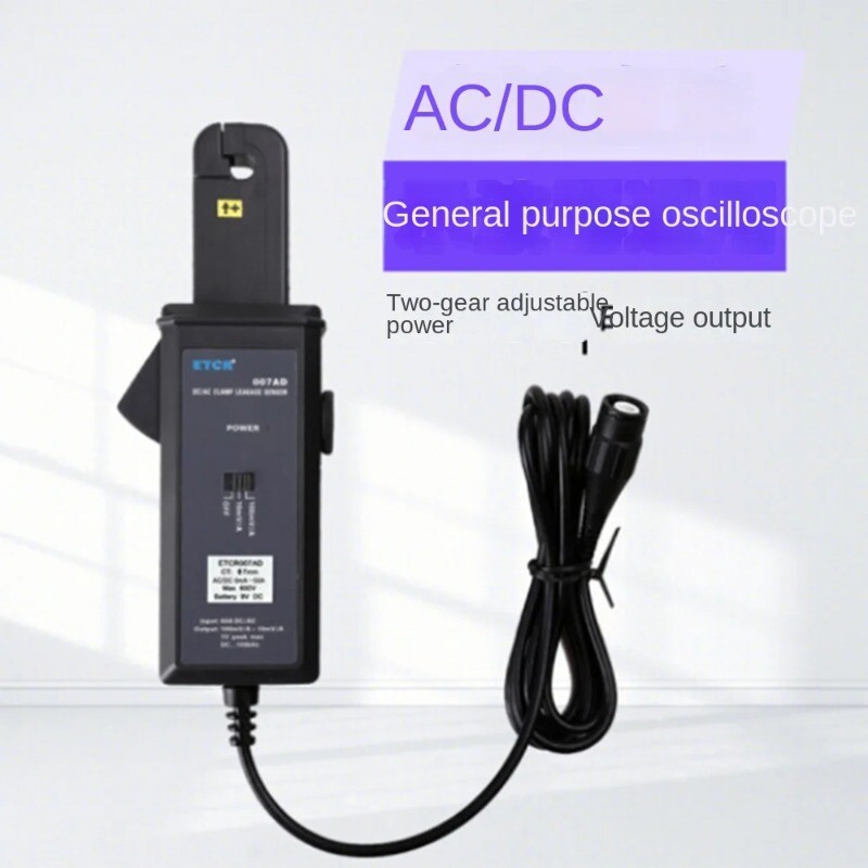 ETCR007AD High Precision AC/DC Clamp Current Sensor AC Transformer Oscilloscope