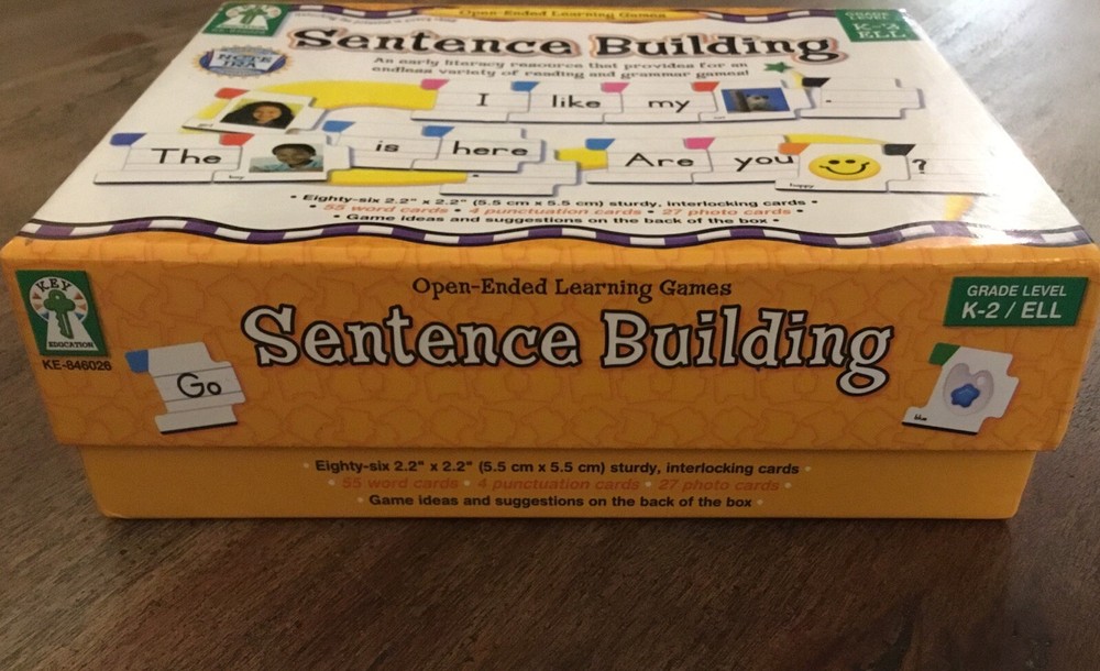 Key Learning Sentence Building Open-Ended Learning Game for Grade K-2
