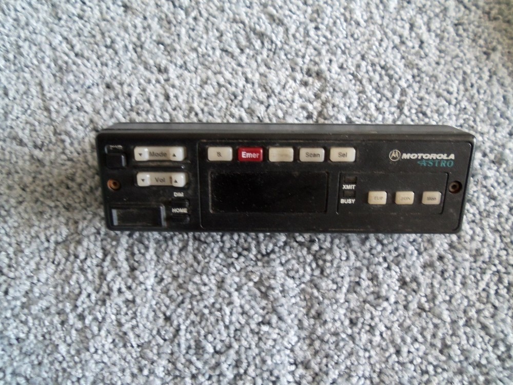 Motorola astro spectra control head