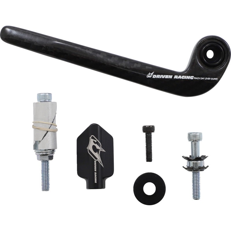 DRIVEN RACING Trackday Lever Guard - Left - DCTDLG2BK