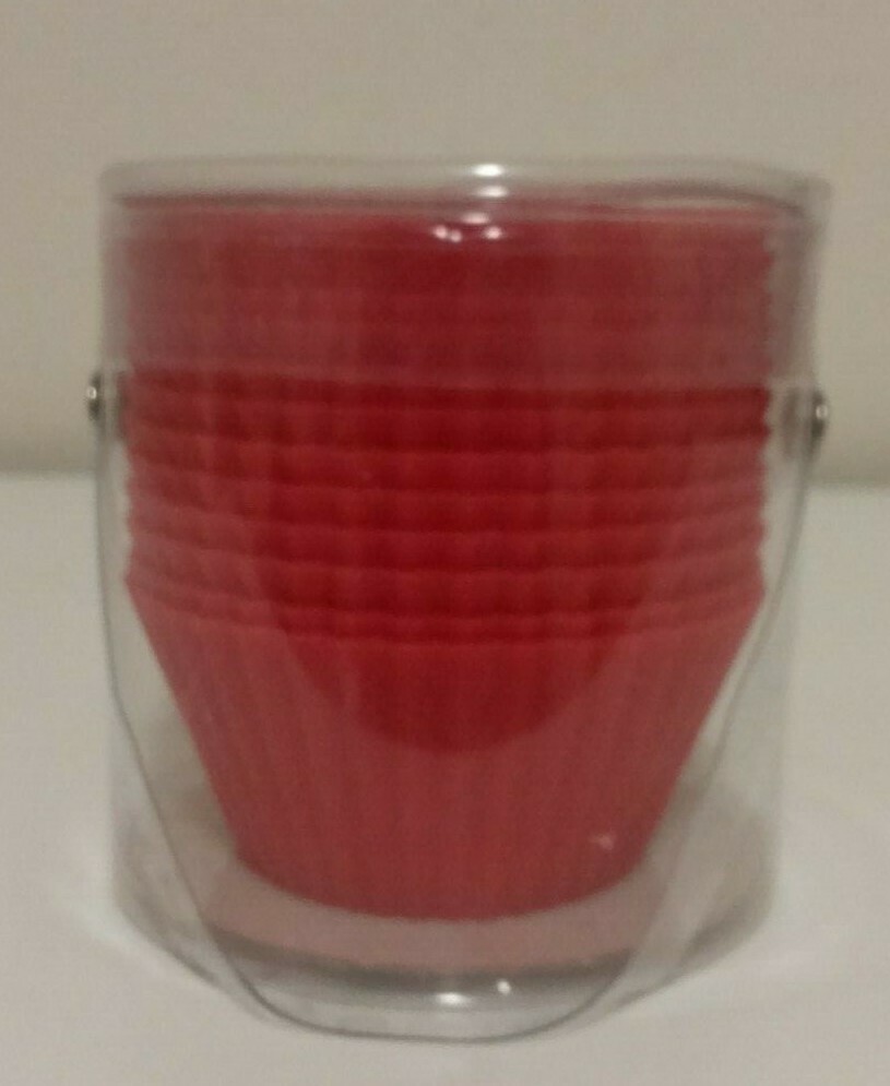 Chef Select Ergo 100% Silicone Reusable Red Bake Cups