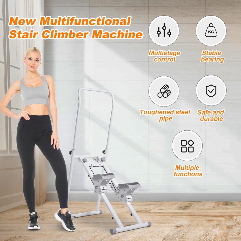 New Version Vertical Climber Stair Stepper Machine For Home Gym Exercise--