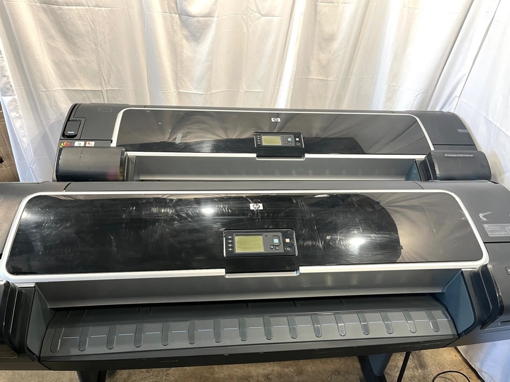 Lot Of 2 HP DesignJet Z5200 PostScript Plotter Printers S7916