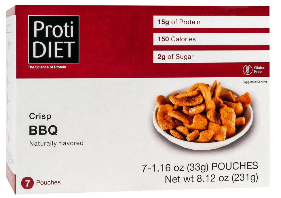 Proti Diet Protein Barbecue Crisps Box
