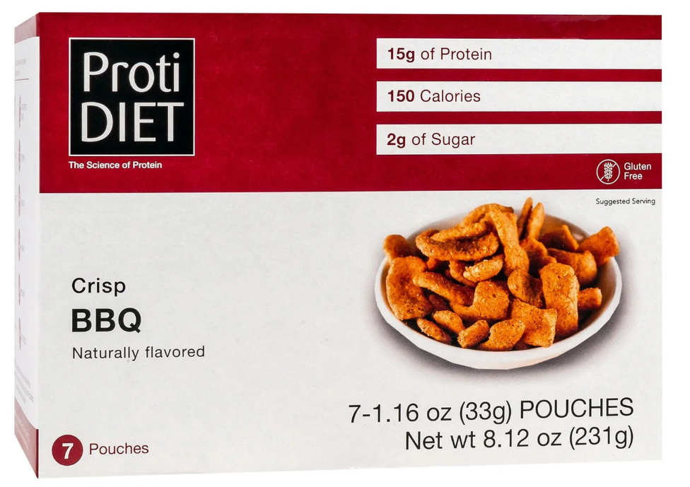Proti Diet Protein Barbecue Crisps Box