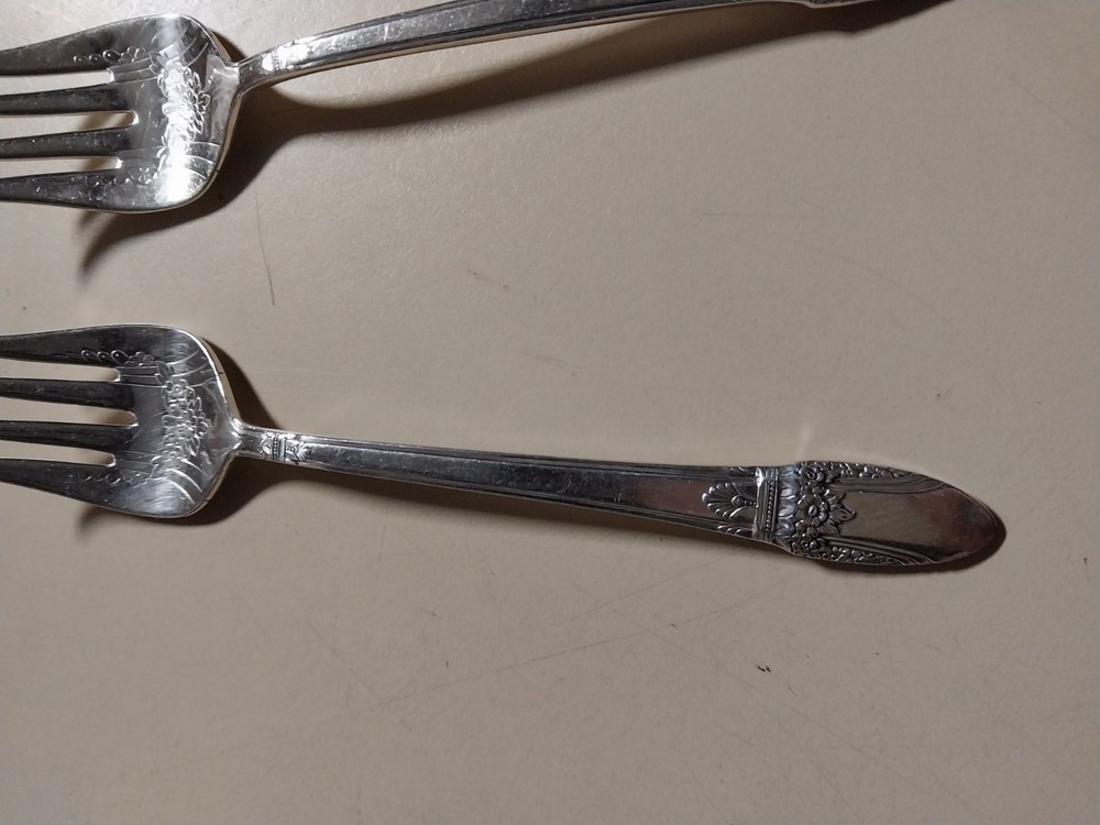 2 salad fork 1847 rogers bros USED