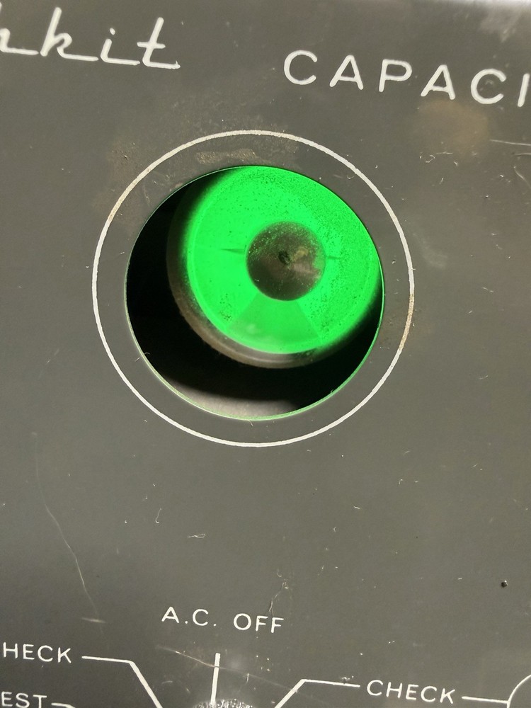 Heathkit Capaci-tester Capacitor Tester Model CT-1