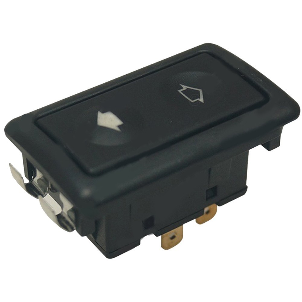 Non Deformable For Window Switch Button for All Autos with Green LED Light