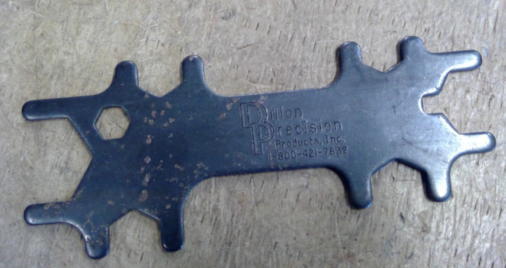 Dillon Precision Steel Multi Wrench Reloading Press Tool