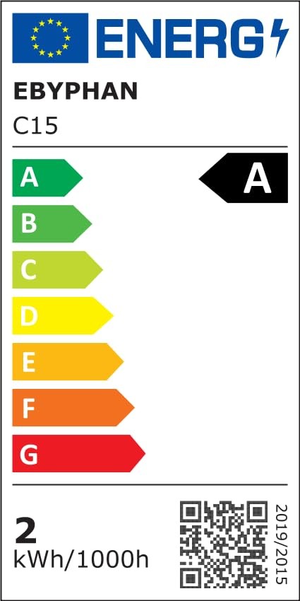 EBYPHAN Dimmable USB Lamp, Flexible Keyboard Light, Mini Small, Black