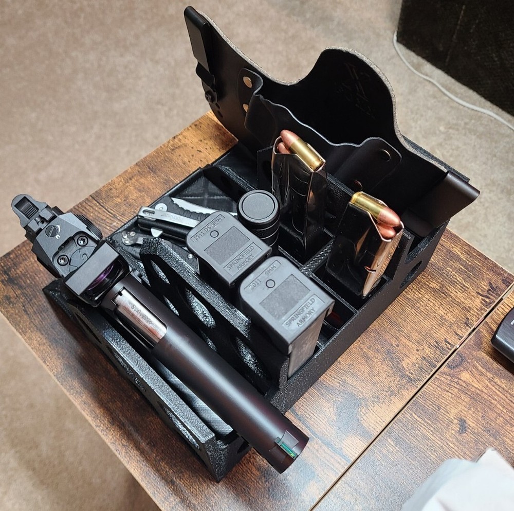 Pistol EDC Dump Tray / Safe Organizer