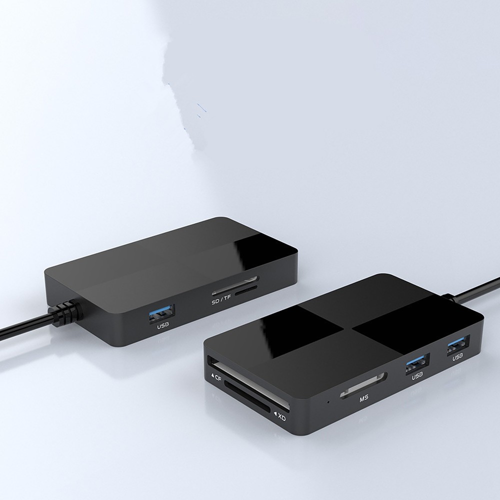 8-IN-1 USB 3.0 Type-C USB Smart Memory Card Reader High-Speed Adapter Accessory