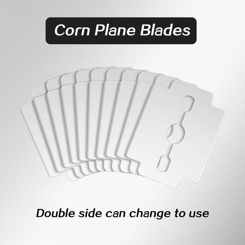 Mudder 120 Pieces Callus Shaver Replacement 1 Count (Pack of 1), Silver