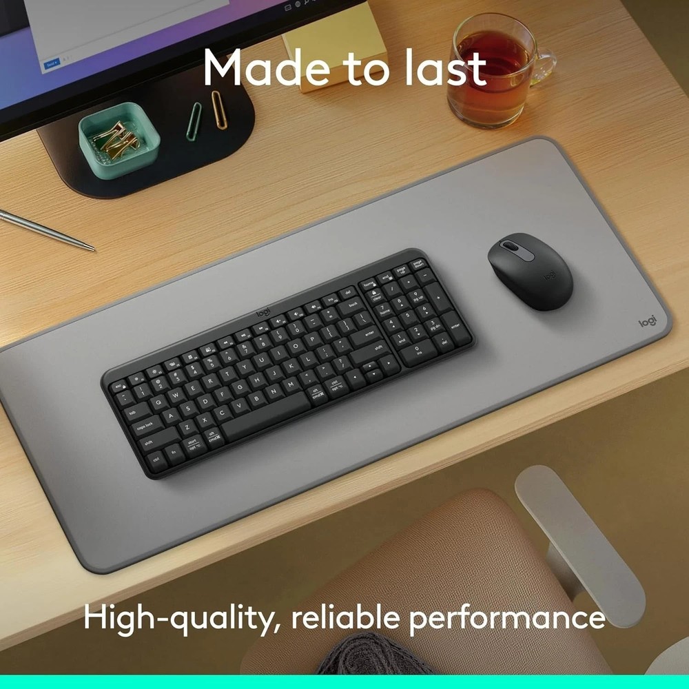 LOGITECH MK250 Bluetooth Wireless Mouse & Keyboard Combo - OPEN BOX / NEW