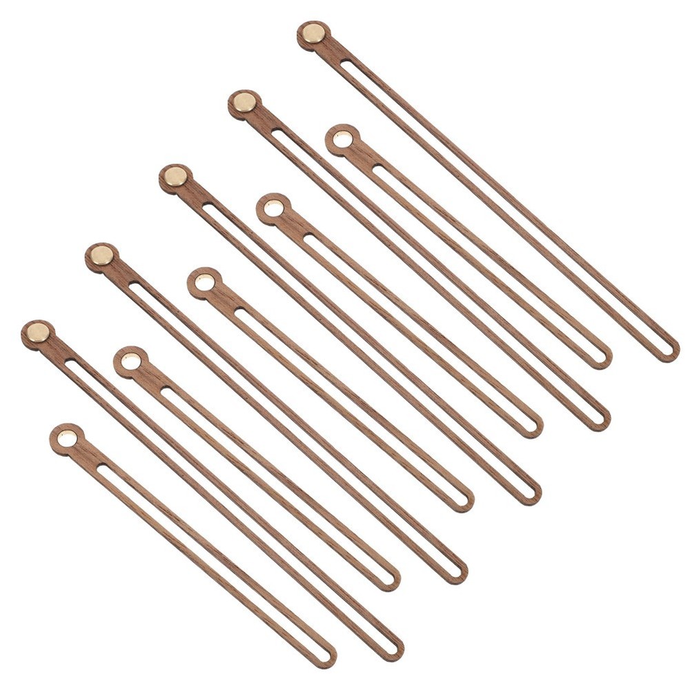 5 Sets Solid Wood Pointer Clock Repair Hands Mechanism Replacement