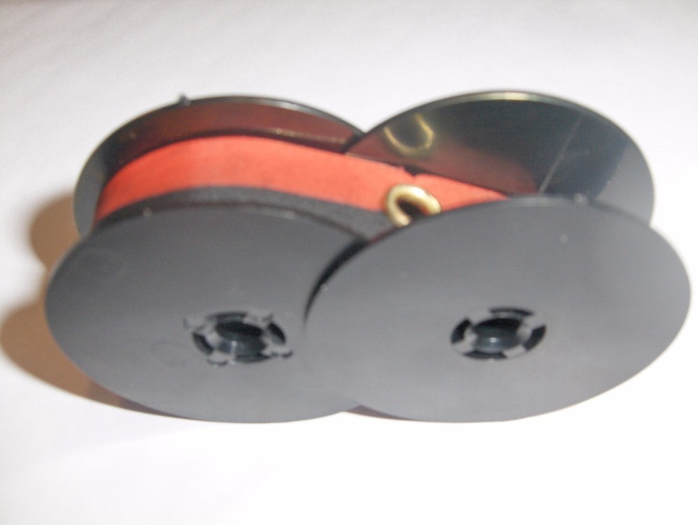 Smith Corona Electra CT XT Typewriter Ribbon Original Small Spools Red Black Ink