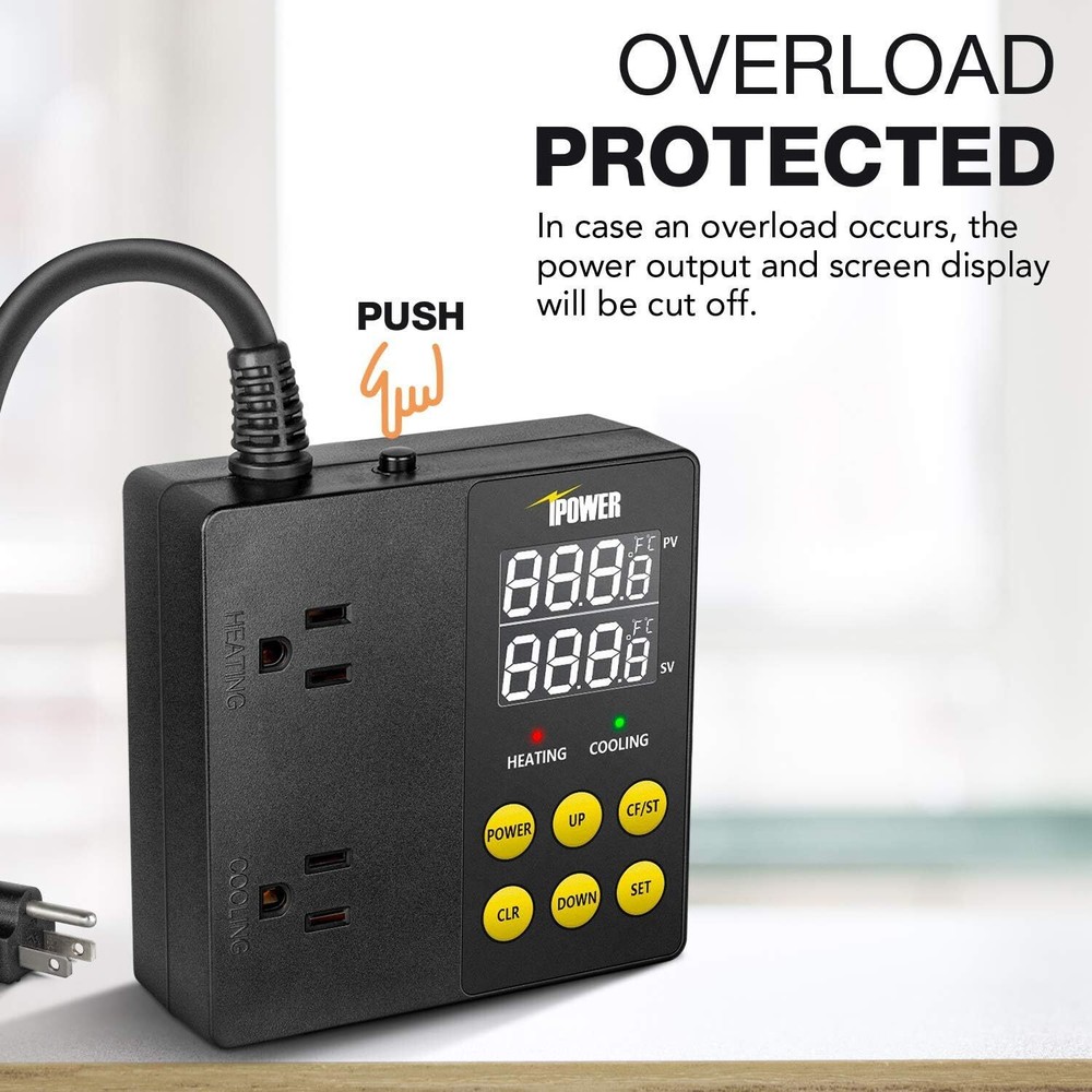 Digital Heating and Cooling Temperature Controller for Seed Germination