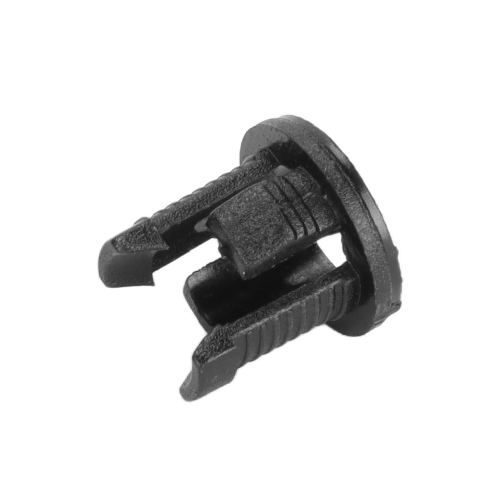 ♡ 5mm Black 200Pcs Plastic LED Holder Light Mounting Holders Bulb Diode Base