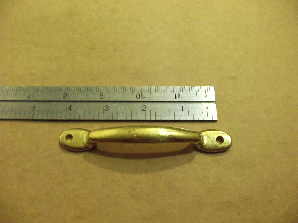 Solid Brass Window Sash Lifts Drawer Pull Handles (Set Of 4)