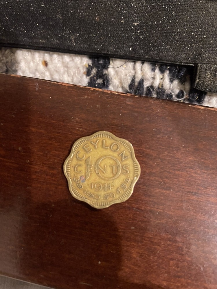 Ceylon 10 cents 1944