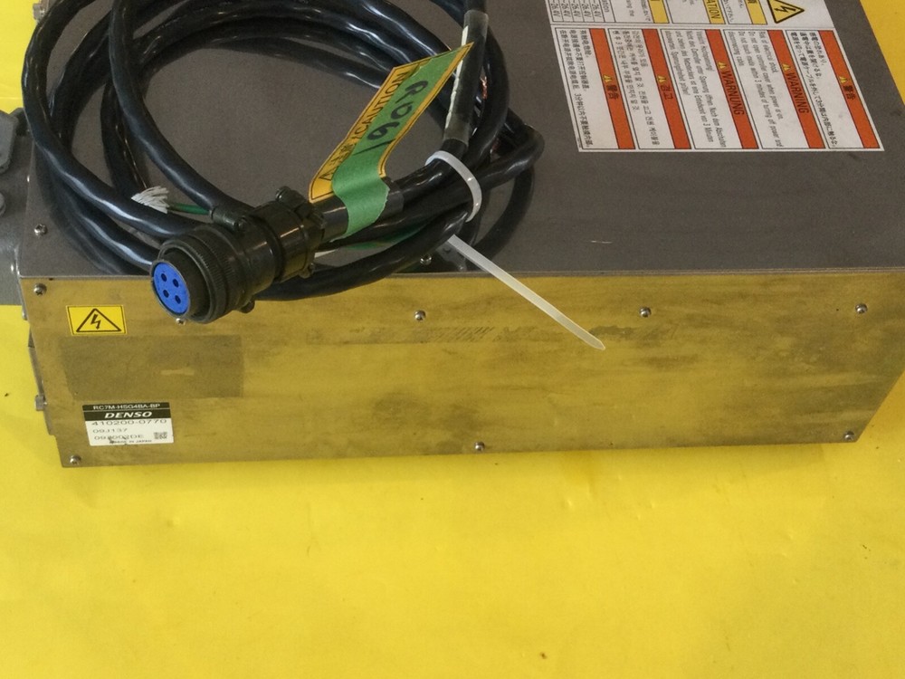 DENSO RC7M-HMG4BA-BP Robot Controller, 410200-0770 (R061) & Power cable
