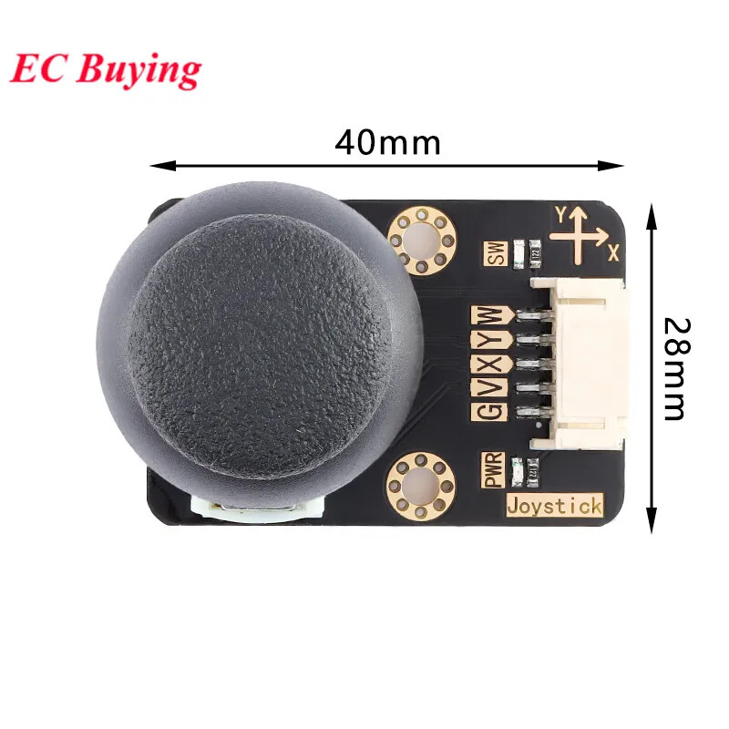 XY Joystick Module Dual-Axis PS2 Control for Arduino with Analog Output