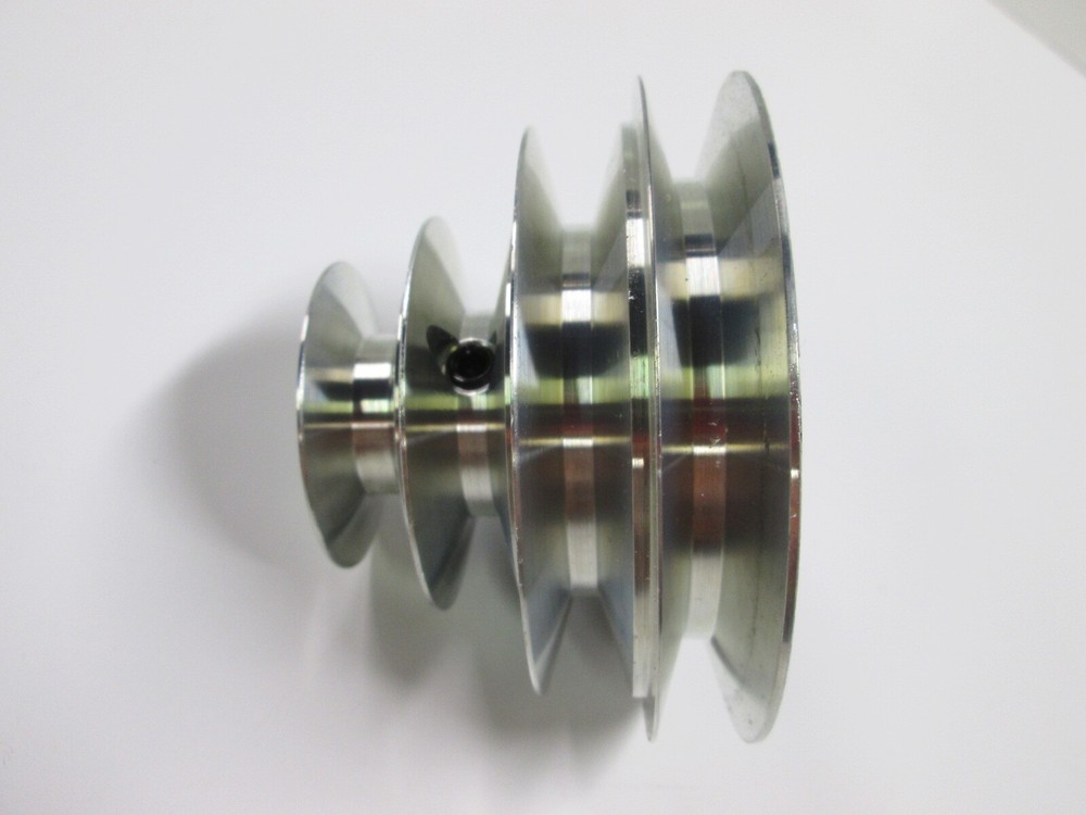 4-Step Cone Pulley 3/4" Keyed Bore; Replacement for Lathe Drill Press Scroll Saw