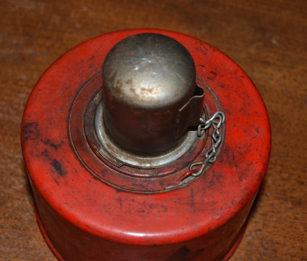 ANTHES FORCE OILER CO. KEROSENE Road Flares Orig. Storage Case EMPTY