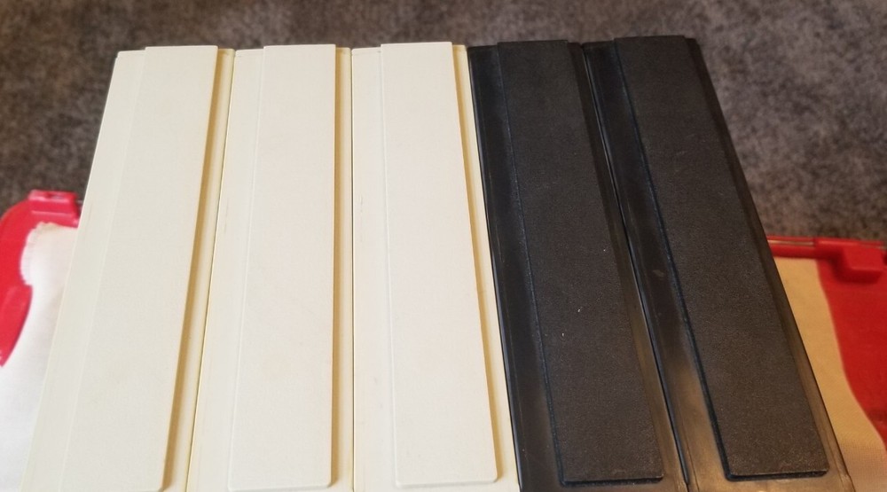 (5) Vintage DiskBank floppy Disk Storage Holders Vintage