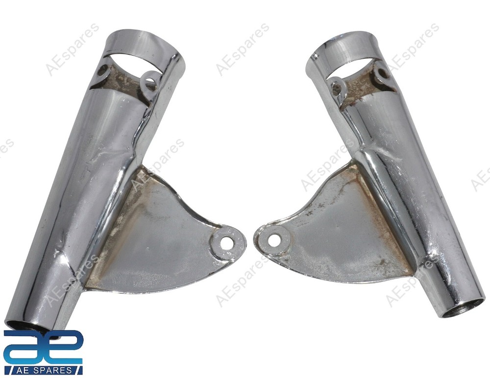 Chromed Front Fork Sleeves Fits For BSA A65 Thunderbolt Lighting 1968-1970 @US