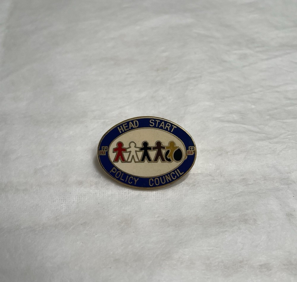 Head Start Program Policy Council Member Enamel Lapel Pin