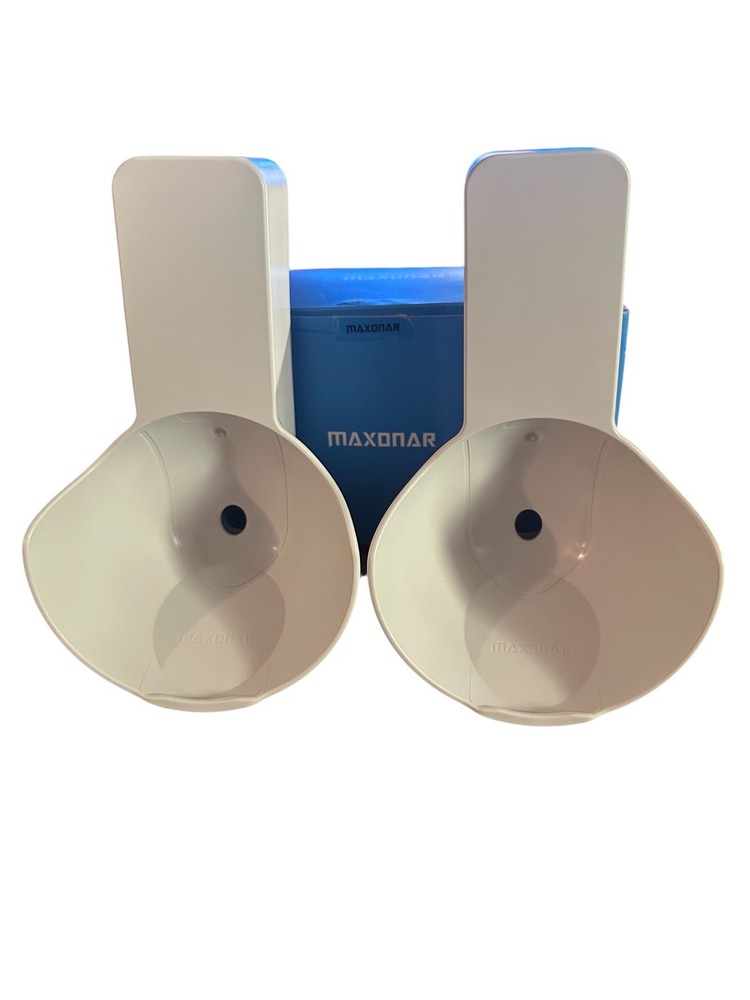 Maxonar Echo Pop Wall Mount Holder 2-Pack White Smart Speaker Mounts