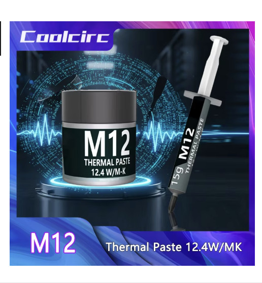 Coolcirc Thermal Paste 12.4W/mK CPU GPU Cooling 1-30g