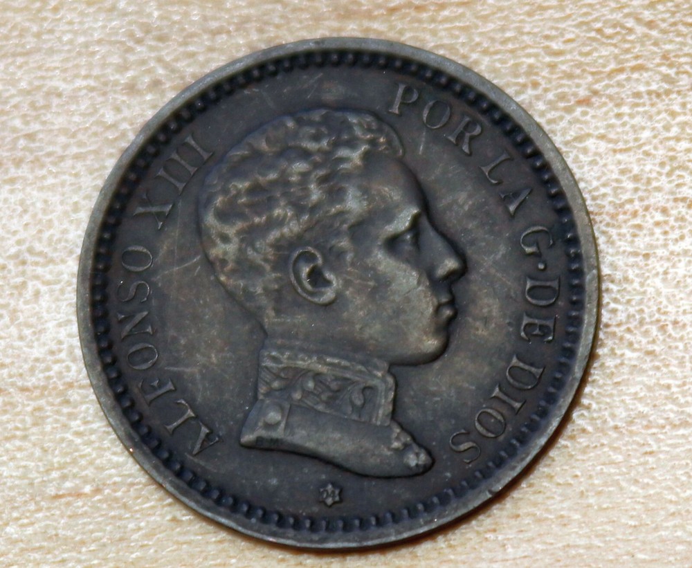 1904 Spain 2 Centimos