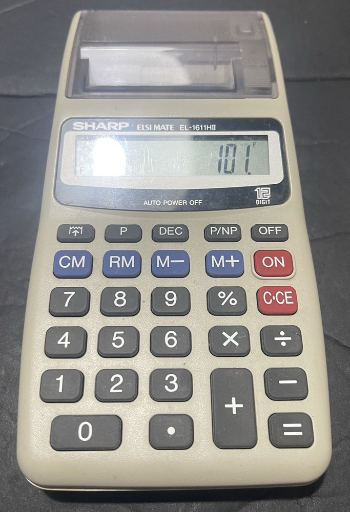 Sharp Elsi Mate EL-1611H Calculator