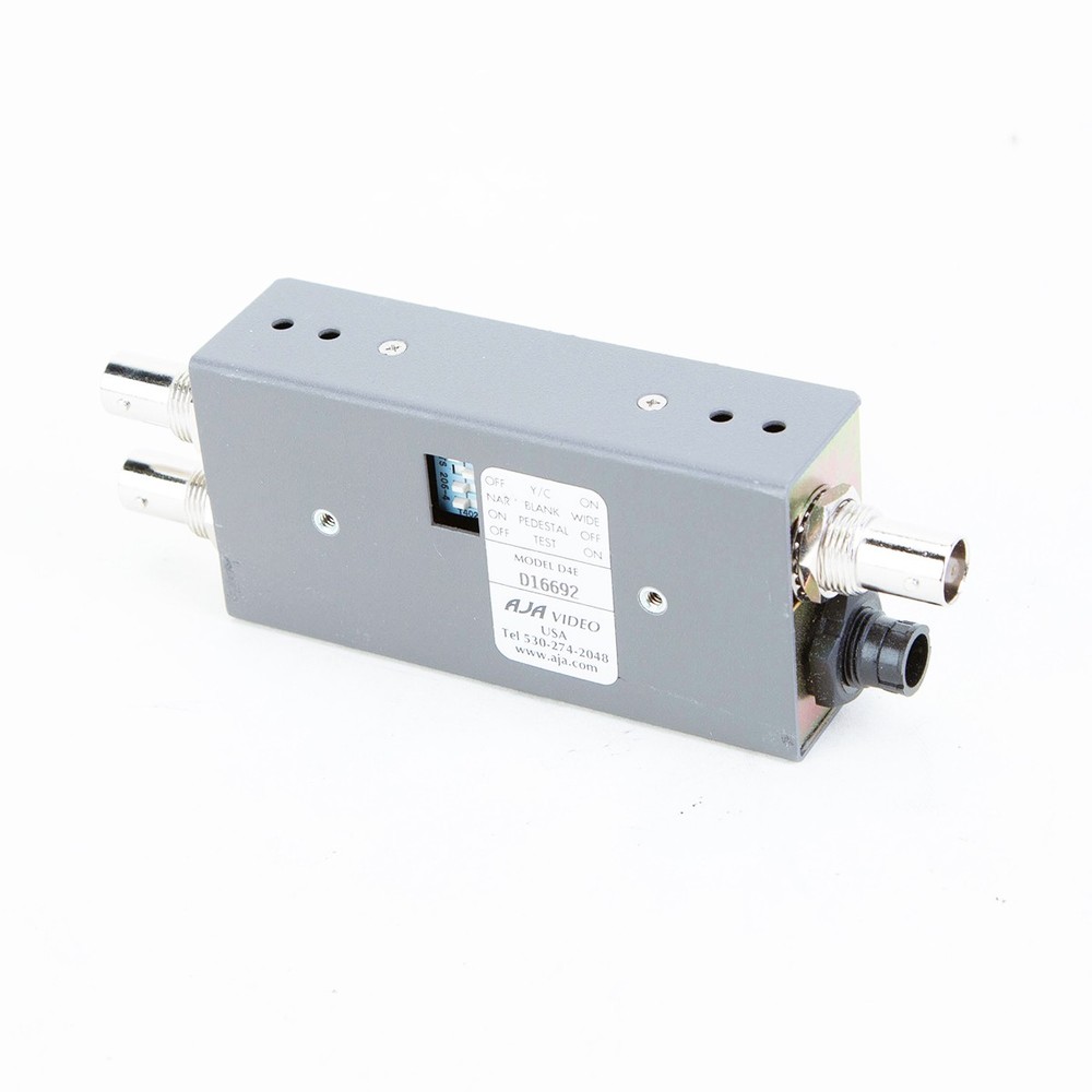 AJA D4E SDI to Composite or S-Video Transcoder - SKU#2029086