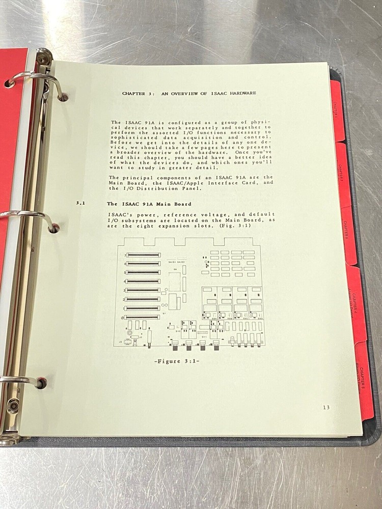 Cyborg Isaac Computerized Data Acquisition Control System - Users Guide / Manual