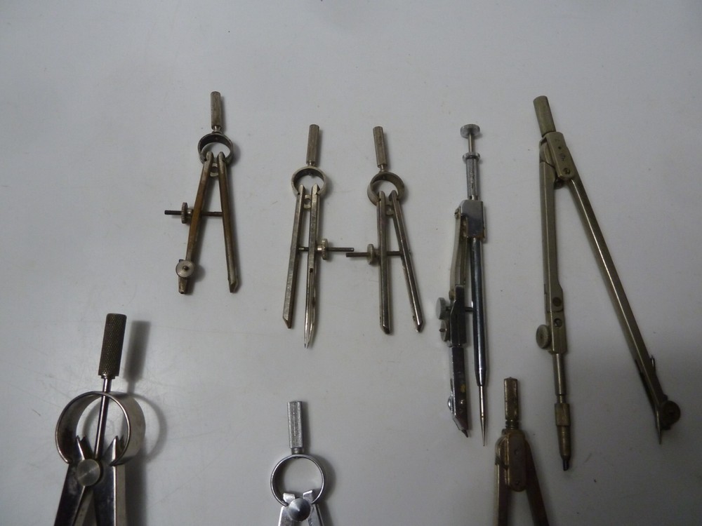 Vintage Technical Drawing Draughtsman tools see all photos ,