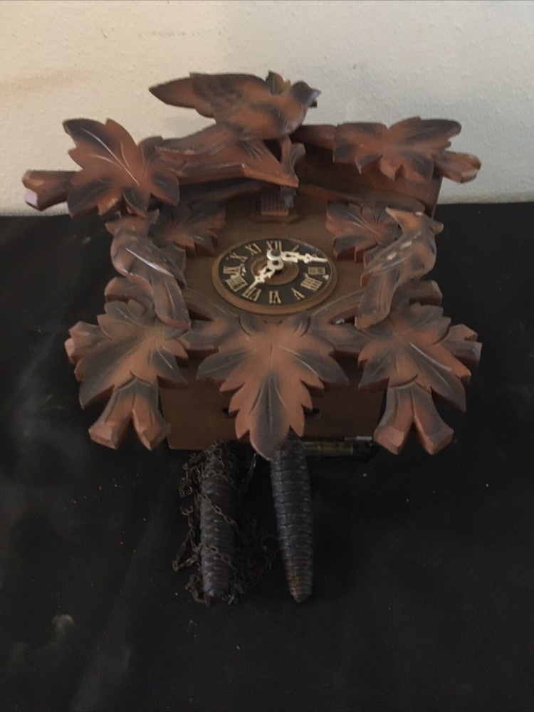 Vintage German Cuckoo Clock Needs Work