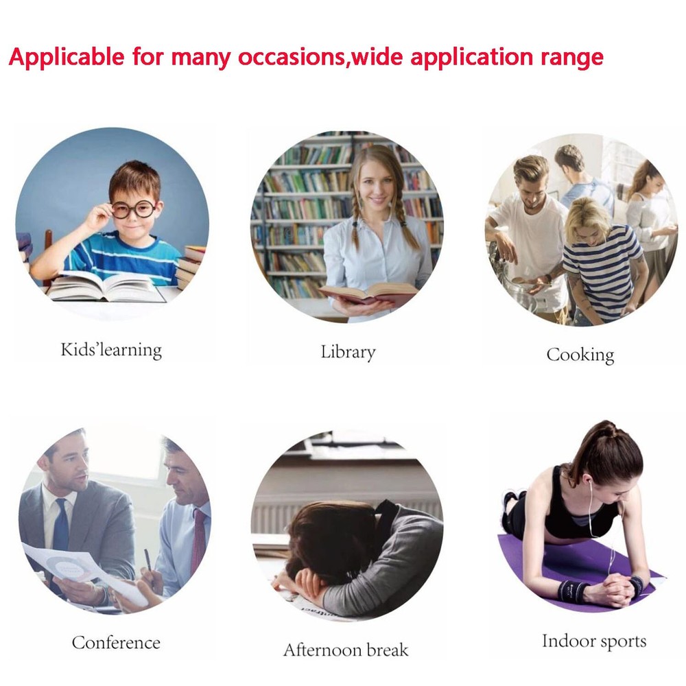 LCD Digital 4-channel Timer 12/24H Clock Countdown Volume Control Multi-scene