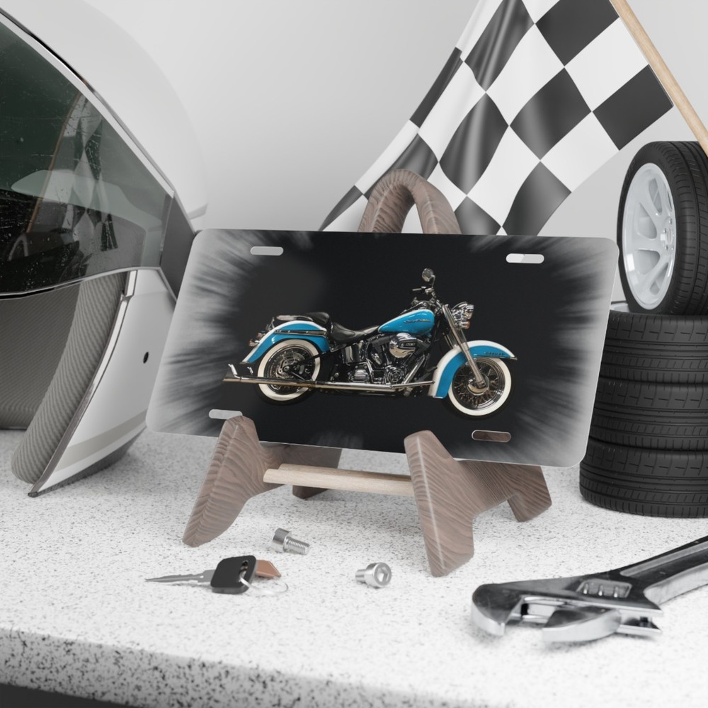 2016 Harley Davidson Softail Deluxe (2) License Plate